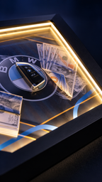 BMW “Trust the Process” LED Frame